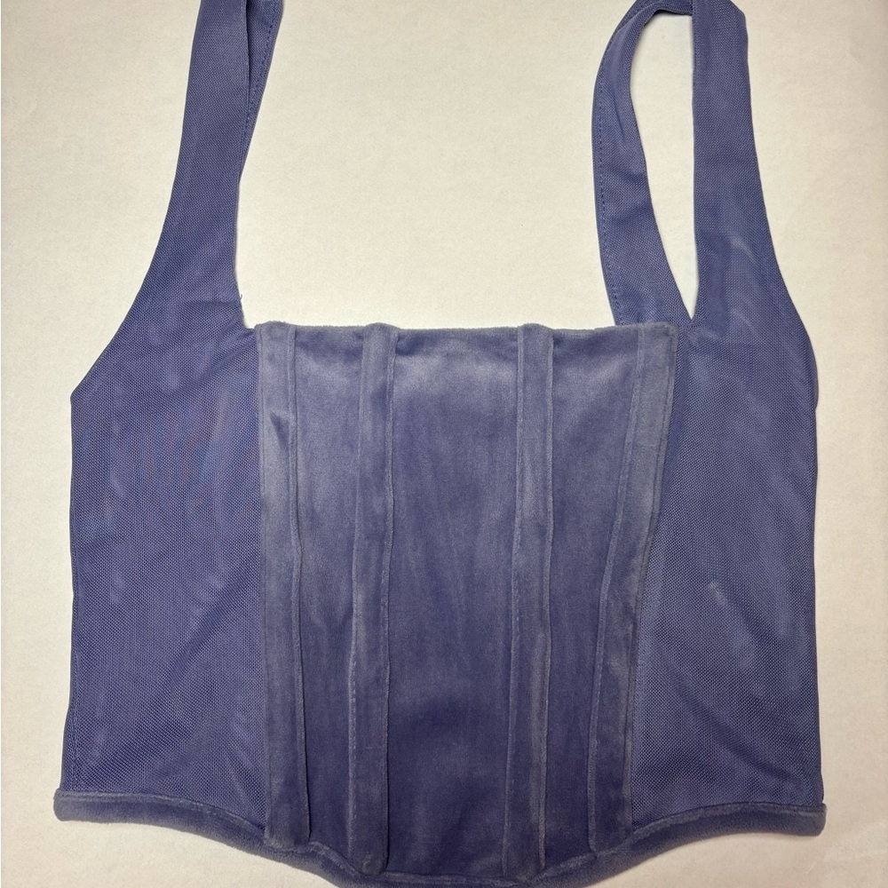 VELVET PURPLE CORSET